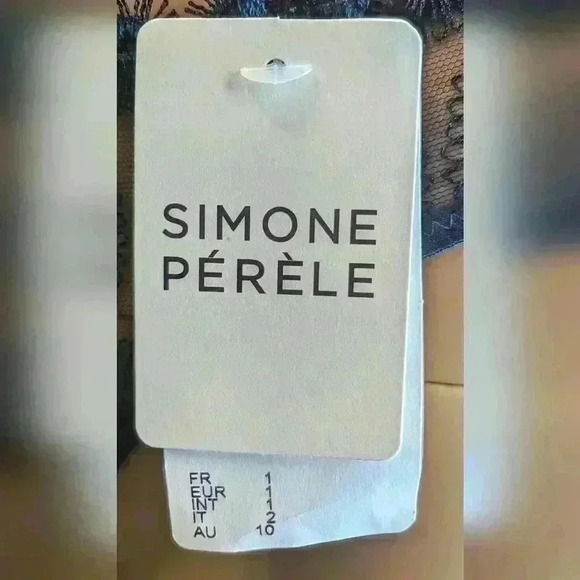 Simone Perele Utopia Triangle Pushup Bra and Panty Green Set 34B/1 - Picture 9 of 9